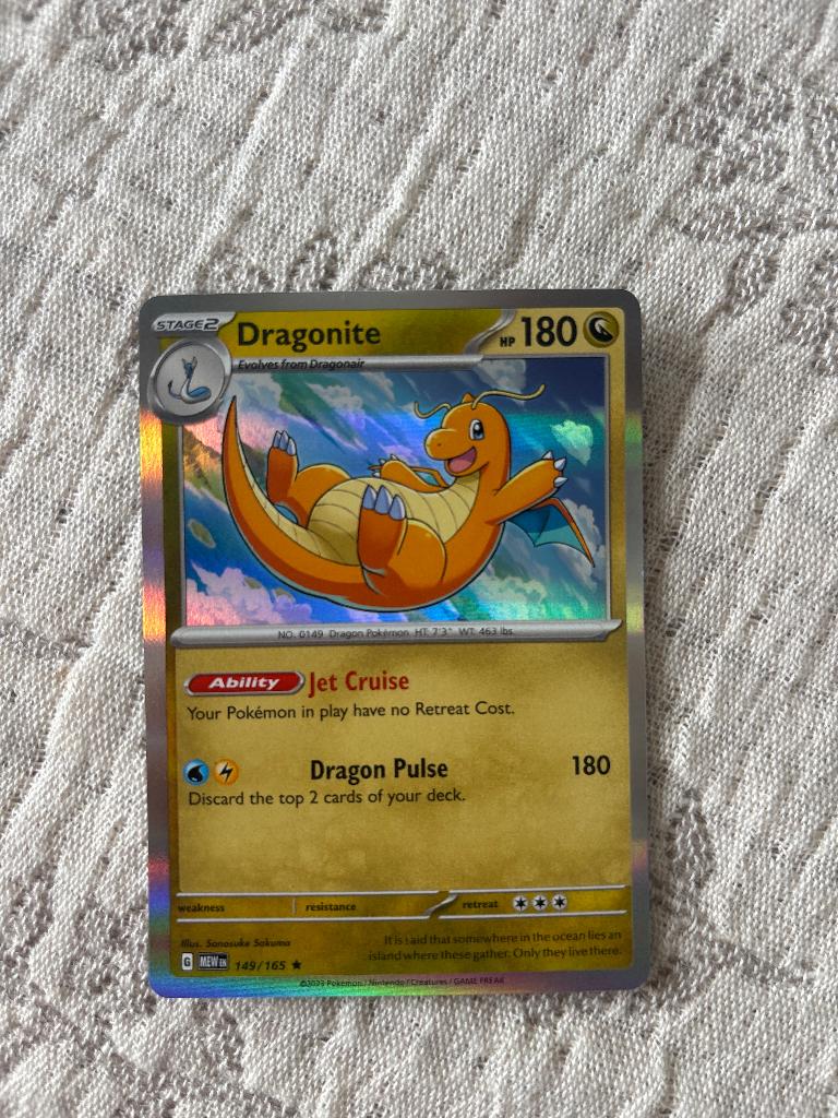 Dragonite 149/165, Ophalen of Verzenden, Nieuw