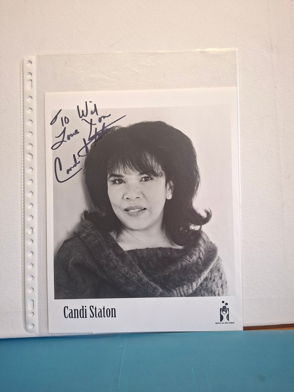 CANDI STATON SINGER USA, Verzenden, Nieuw, Foto of Kaart, Gesigneerd