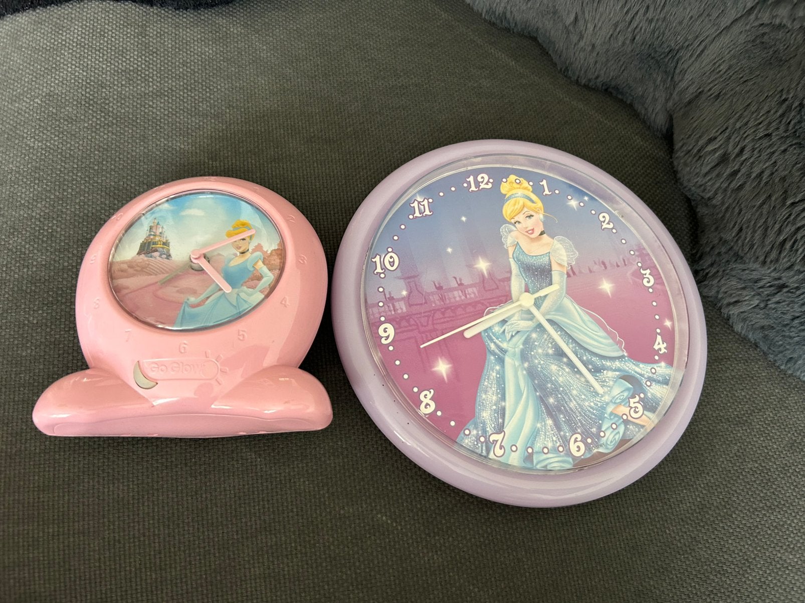 Prinsessen meisjes klok en wekker, Ophalen, Paars, Overige merken, Wandklok