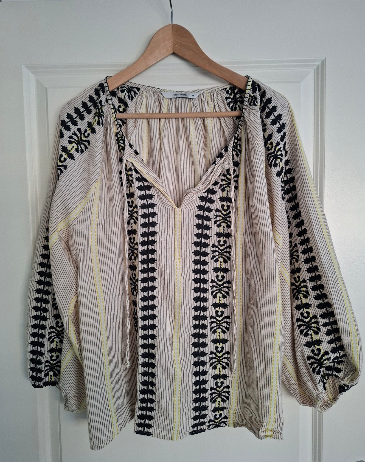 Leuke blouse van Summum Woman in maat 38   *zgan*, Maat 38/40 (M), Summum Woman, Meerkleurig, Ophalen of Verzenden