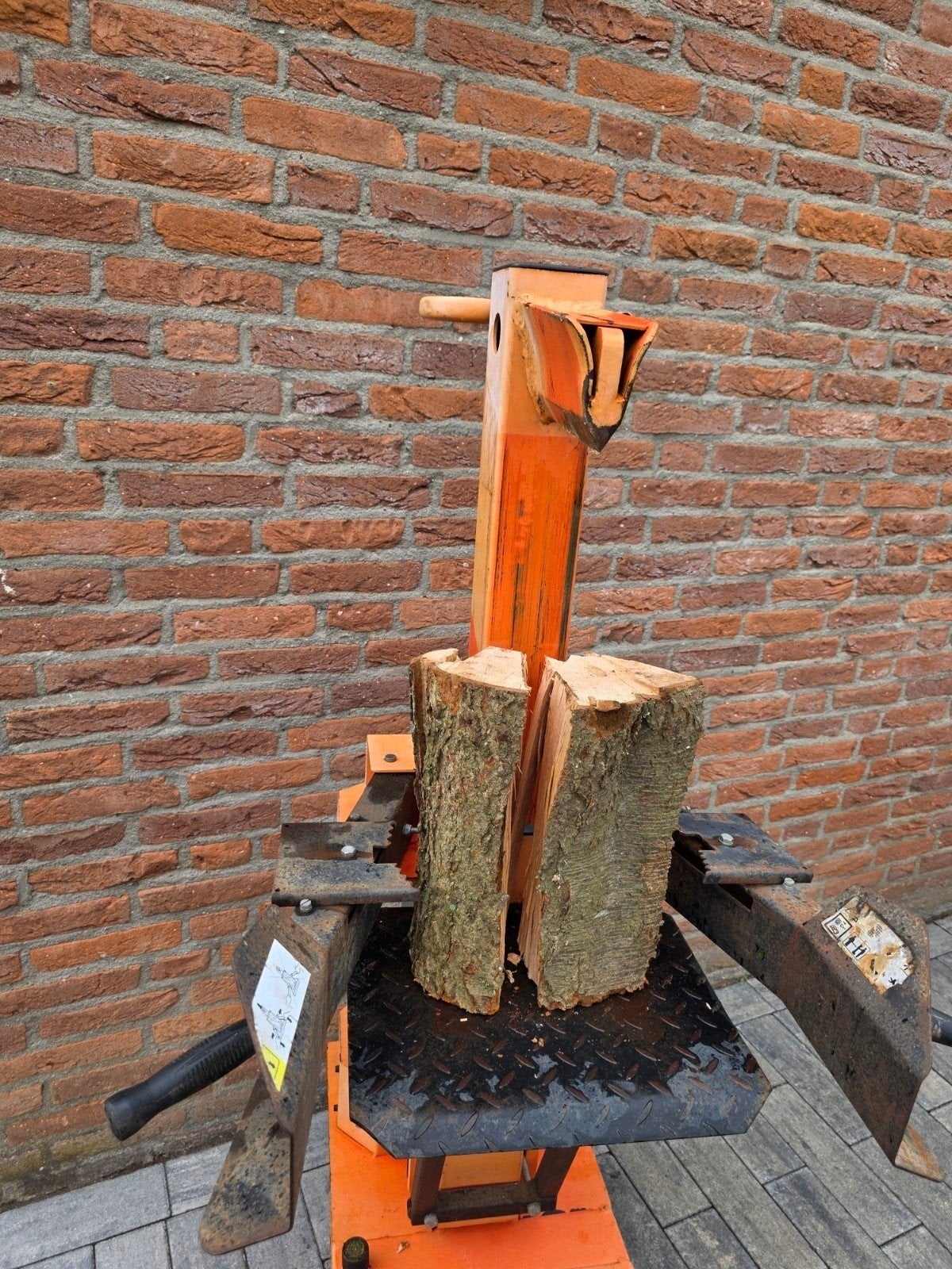 Sterke 380V Houtklover - Efficiënt en Betrouwbaar, Tuin en Terras, Ophalen, Gebruikt, Elektrisch, Staand