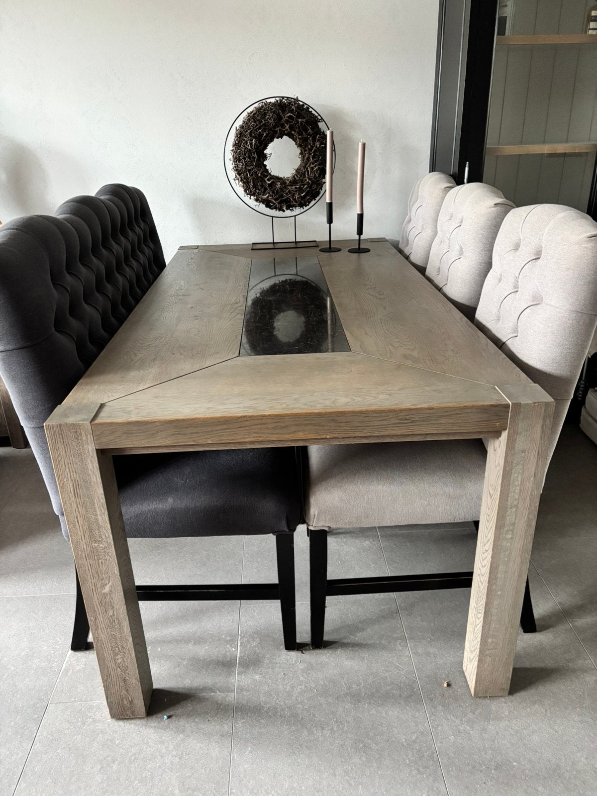 Eetkamerset merk Olav, Ophalen, Gebruikt, Klassiek, 4 tot 6 stoelen