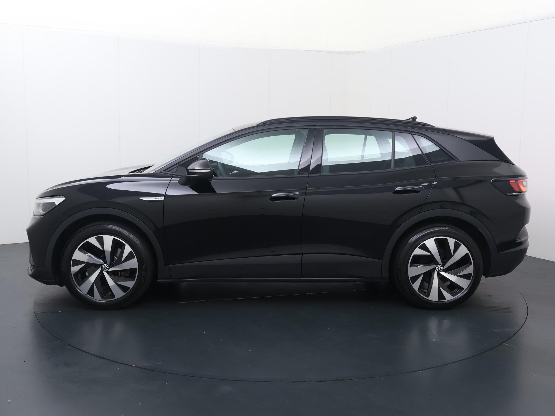 Volkswagen ID.4 Pro 77 kWh | 204 PK | SoH 92% | Trekhaak weg, Gebruikt, 528 km, 2020 kg, Zwart