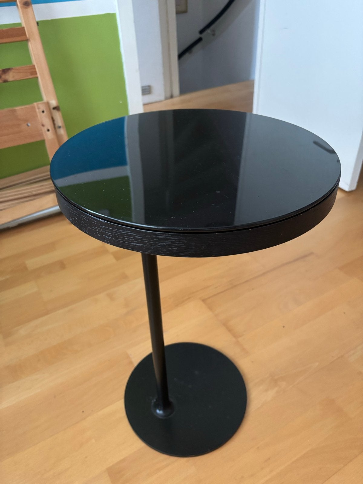 Ikea Stockholm bijzettafel met opbergruimte, Ophalen, Minder dan 55 cm, Gebruikt, Rond