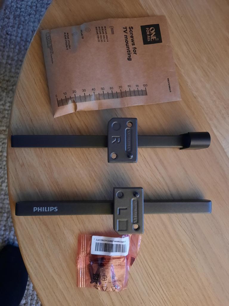 Philips TV standaard/poten NIEUW, Audio, Tv en Foto, Televisiebeugels, Ophalen of Verzenden, Nieuw