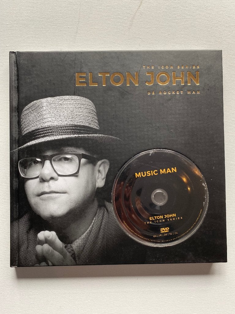Elton John (Icon series), Ophalen of Verzenden, Gelezen, Kunst en Cultuur