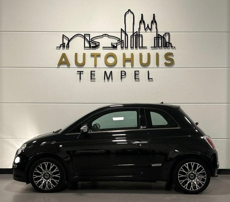 Fiat 500 0.9 TwinAir by Gucci Nap Airco Climate Leder Start/, Auto's, Voorwielaandrijving, Euro 5, 86 pk, Gebruikt