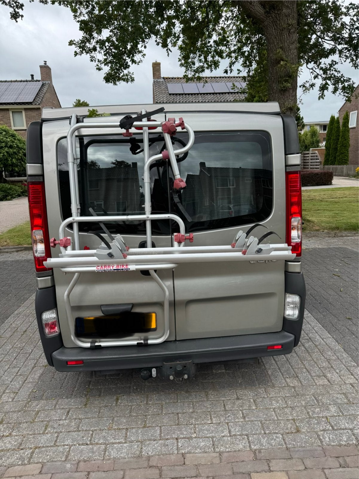 Fiamma Carry-Bike Renault Trafic DS fietsendrager, Ophalen, 2 fietsen, Zo goed als nieuw, Achterklepdrager