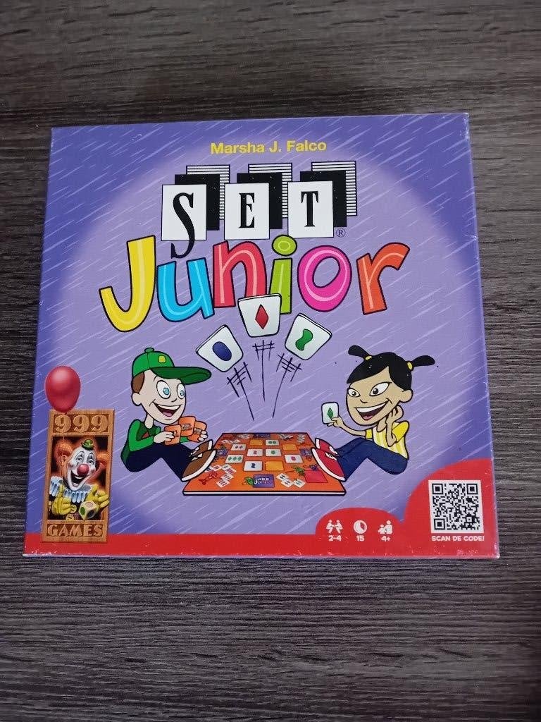 SET Junior, Een of twee spelers, Ophalen of Verzenden, Gebruikt, 999 Games