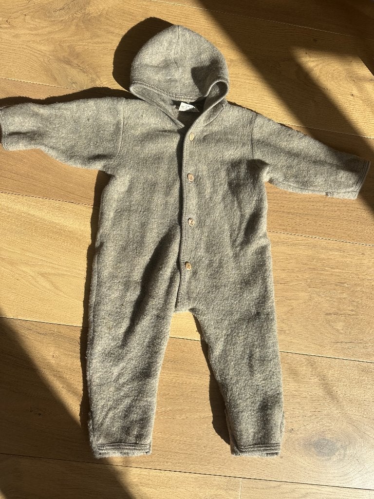 Engel wollen babypak maat 74/80 zgan, Ophalen of Verzenden, Zo goed als nieuw, Jongetje of Meisje, Pakje