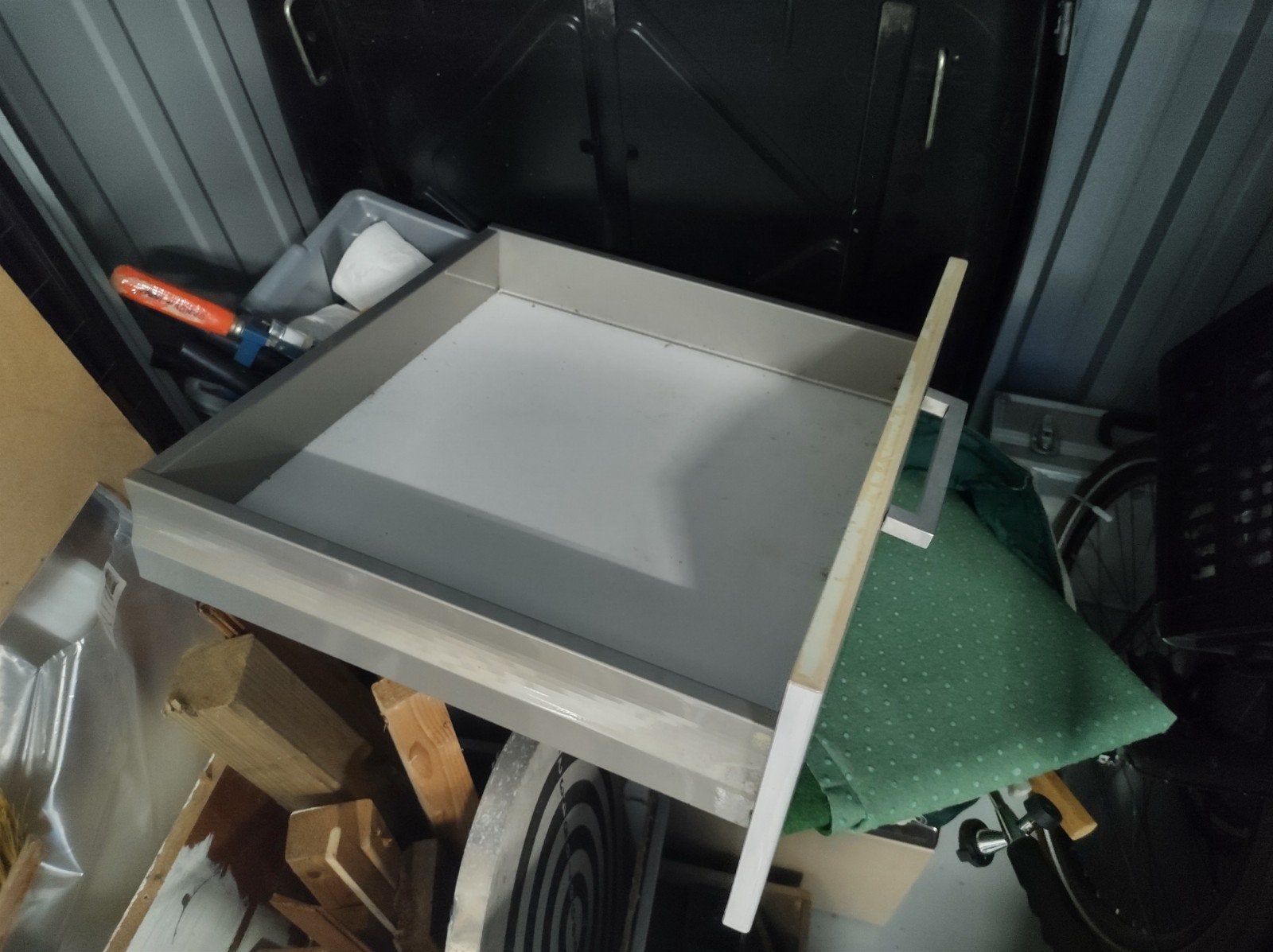 IKEA Keukenonderdelen: Legplank en Deur (EKBY JÄRPEN), Ophalen, Gebruikt