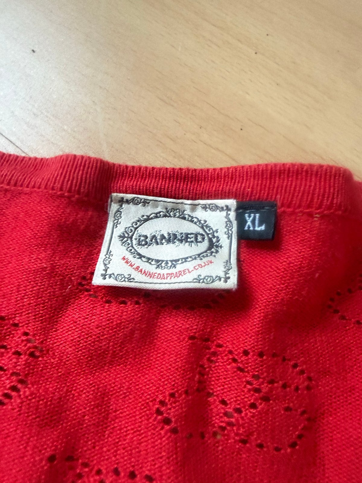 3 King Louie vesten leuk over jurkjes of een sportieve broek, Ophalen of Verzenden, Gedragen, Maat 46/48 (XL) of groter, Rood