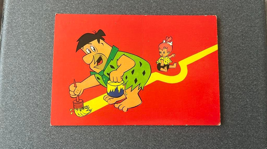 Fred Flinstone verft, Ophalen of Verzenden, 1940 tot 1960, Gelopen, Overige thema's