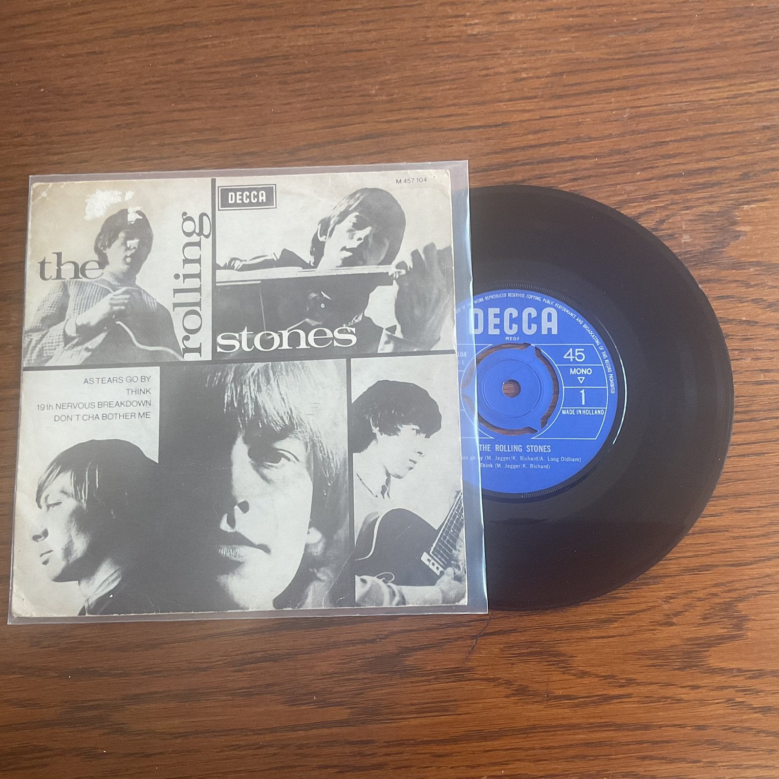 Rolling Stones. As Tears Go By E.P., Ophalen of Verzenden, Zo goed als nieuw, Pop