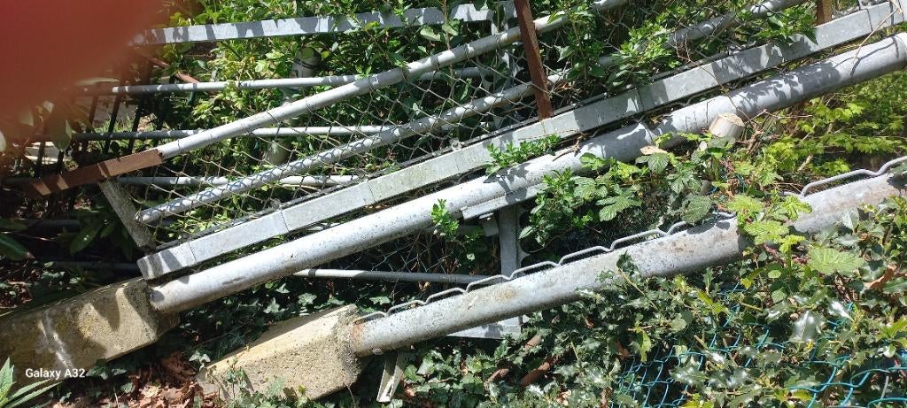 Inlooppoort, Tuin en Terras, Ophalen, Gebruikt, IJzer, Spijlenhekwerk
