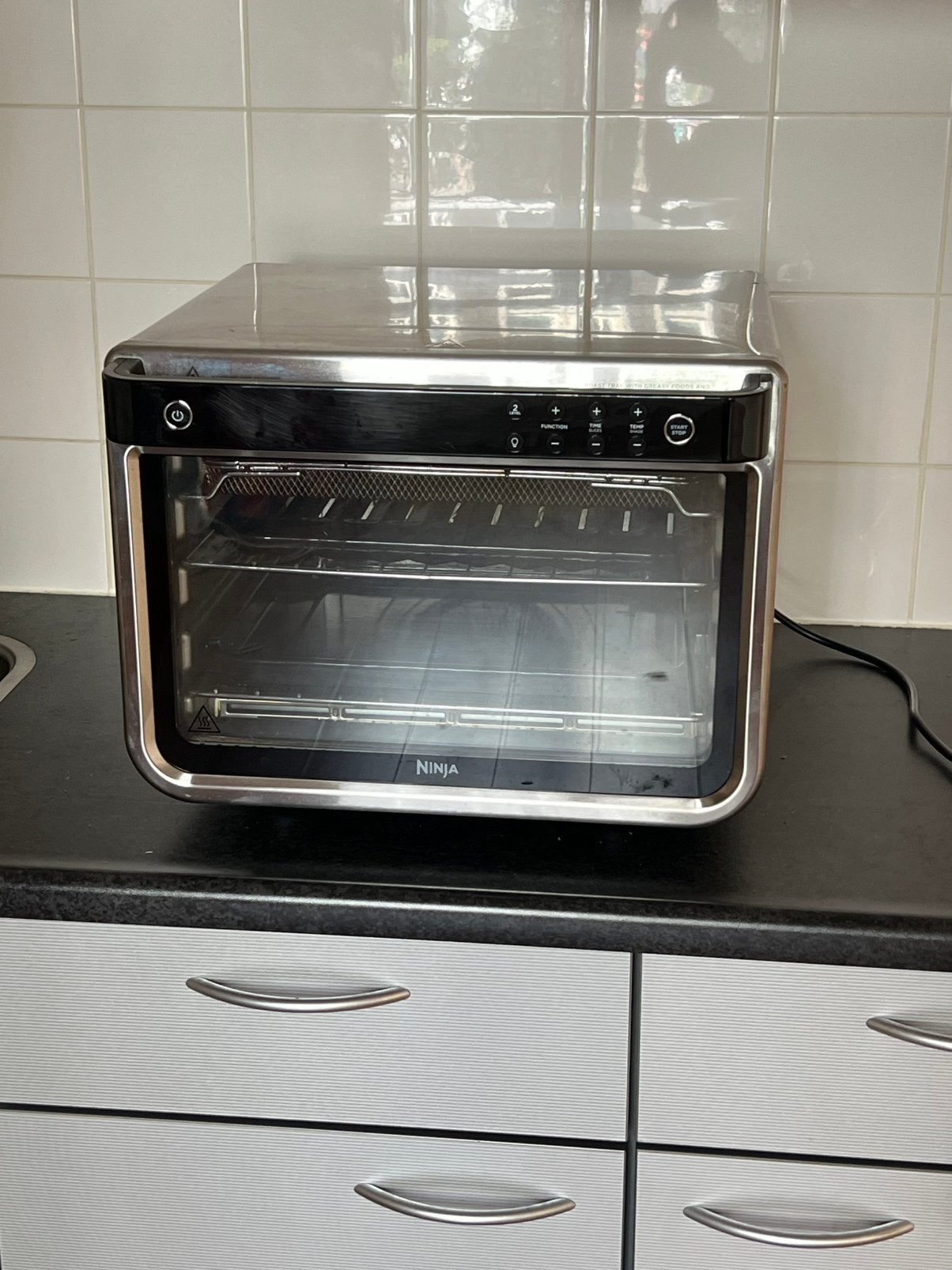 Ninja Foodi 10-in-1 Multifunctionele Oven DT200EU Als nieuw!, Overige merken, Ophalen of Verzenden, Zo goed als nieuw, Vrijstaand