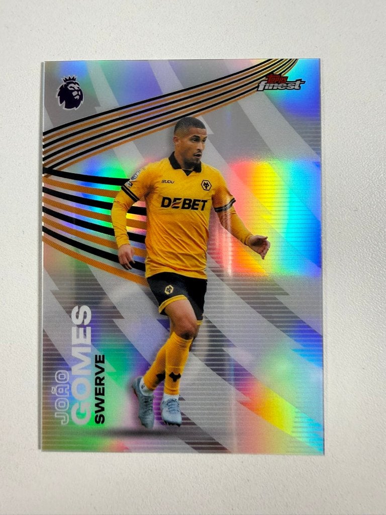 Joao Gomes Swerve Topps Finest Premier League 2026, Ophalen of Verzenden, Nieuw, Buitenlandse clubs, Poster, Plaatje of Sticker