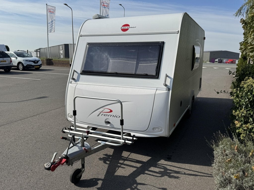 Bürstner Premio 400 TS Mover,Luifel,lichtgewicht, Caravans en Kamperen, Schokbreker, Bedrijf, Treinzit, Bürstner