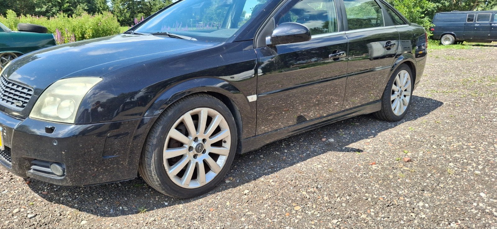 Opel Vectra 3.2 V6 GTS 2005 Zwart, Auto's, Voorwielaandrijving, Handgeschakeld, Particulier, 1600 kg