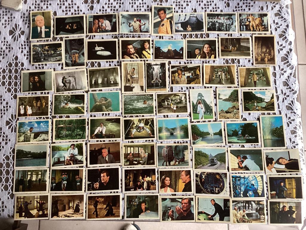 110 stickers MOONRAKER JAMES BOND 007, Ophalen of Verzenden, Gebruikt, Meerdere stickers
