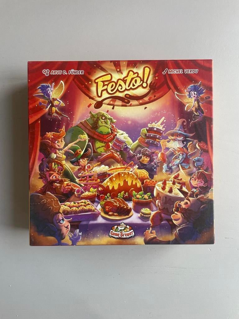 Festo!, Vijf spelers of meer, Ophalen of Verzenden, Zo goed als nieuw, Game Brewer