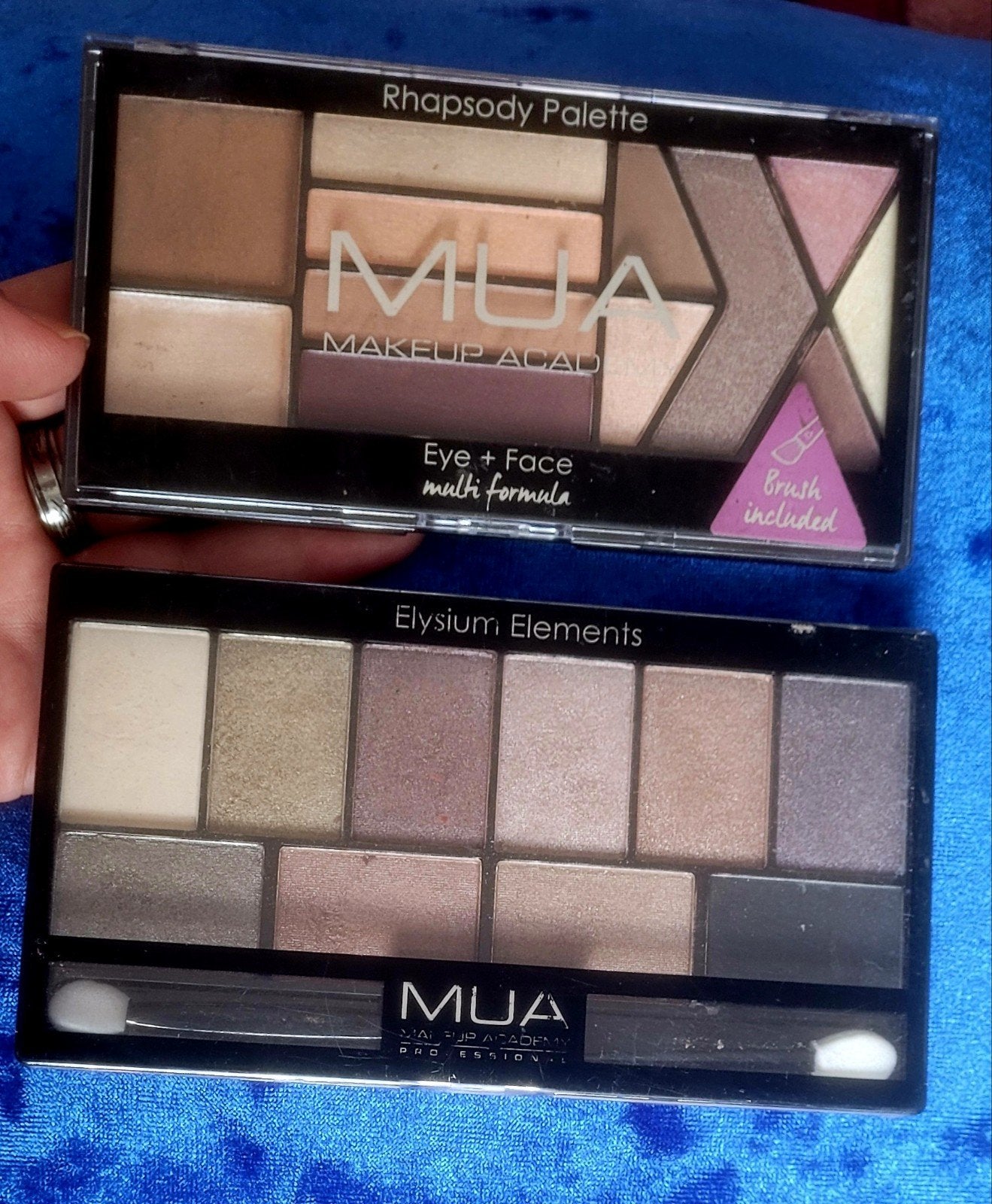 MUA Makeup Academy Oogschaduw Paletten - Rhapsody & Elysium, Overige kleuren, Gehele gezicht, Nieuw, Ophalen of Verzenden