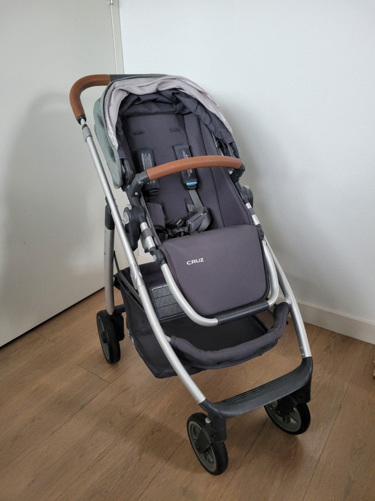 Uppababy Cruz buggy en Mesa autozitje, Ophalen, Gebruikt, Verstelbare rugleuning