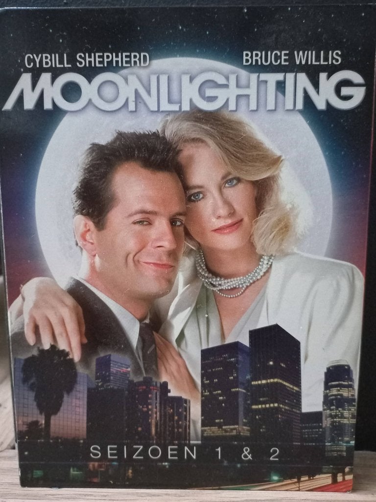 Moonlighting Seizoen 1+2 (6xDVD BOX) Bruce Willis TV-Serie, Alle leeftijden, Ophalen of Verzenden, Zo goed als nieuw, Komedie