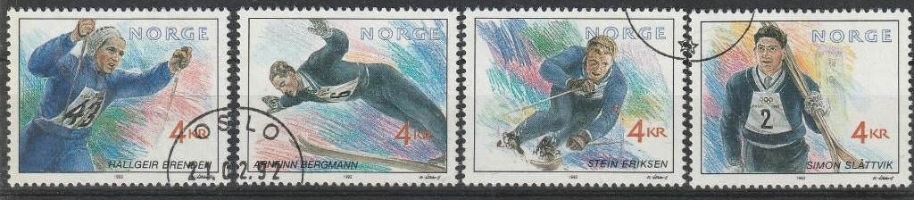 Noorwegen, Postzegels en Munten, Postzegels | Europa | Scandinavië, Verzenden, Noorwegen, Gestempeld