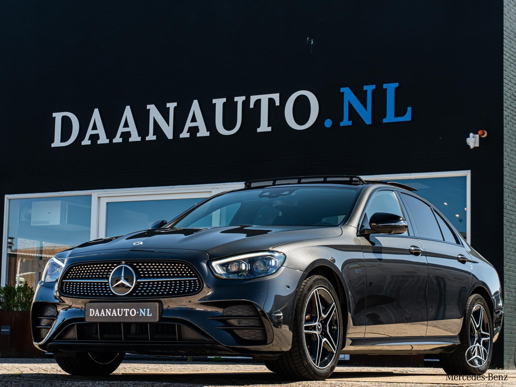 Mercedes-Benz E-klasse 300 e Business Solution AMG Full opti, Auto's, Gebruikt, 4 cilinders, 320 pk, Bedrijf