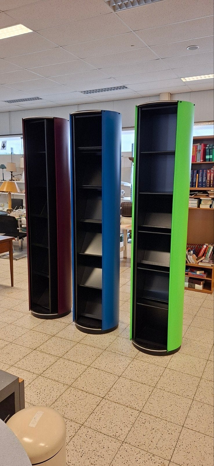 Hans Eichenberger,,Wogg"Draaibare displaykast/boekenkast in, Ophalen of Verzenden