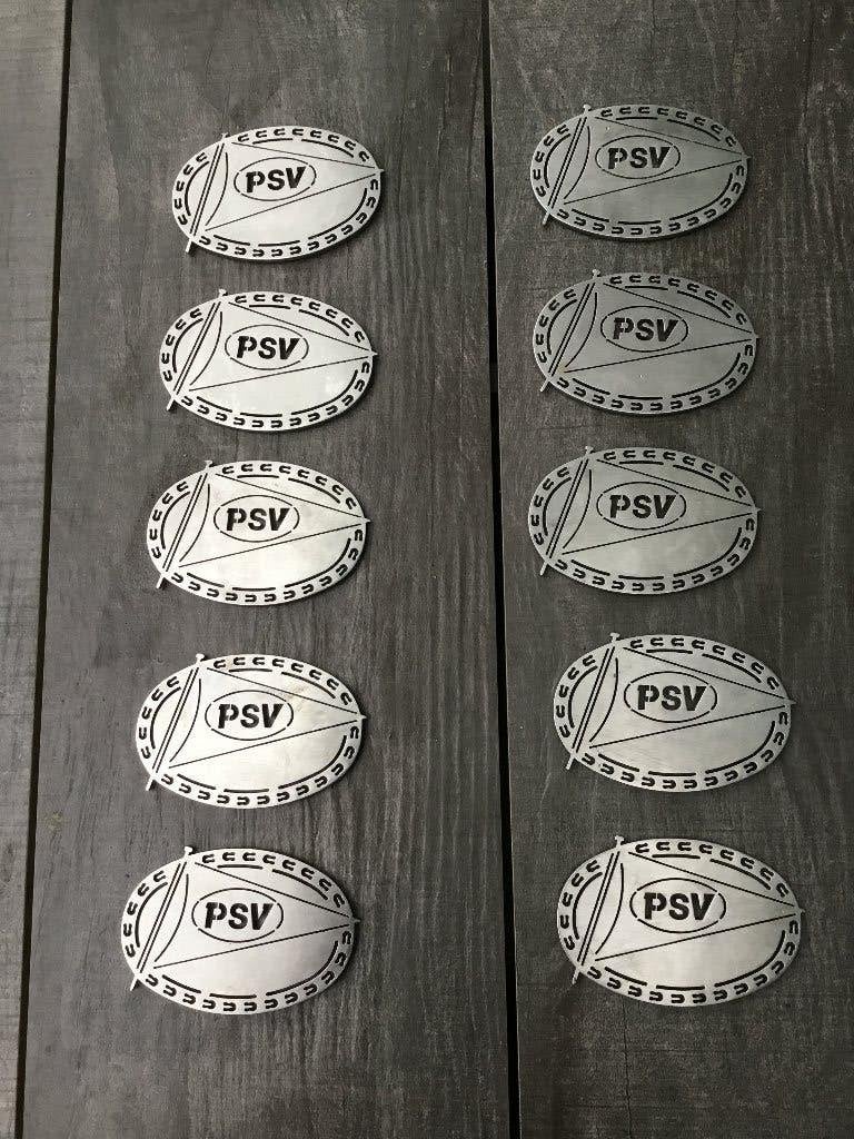 10 PSV onderzetters, Ophalen of Verzenden, Gebruikt, PSV, Overige typen