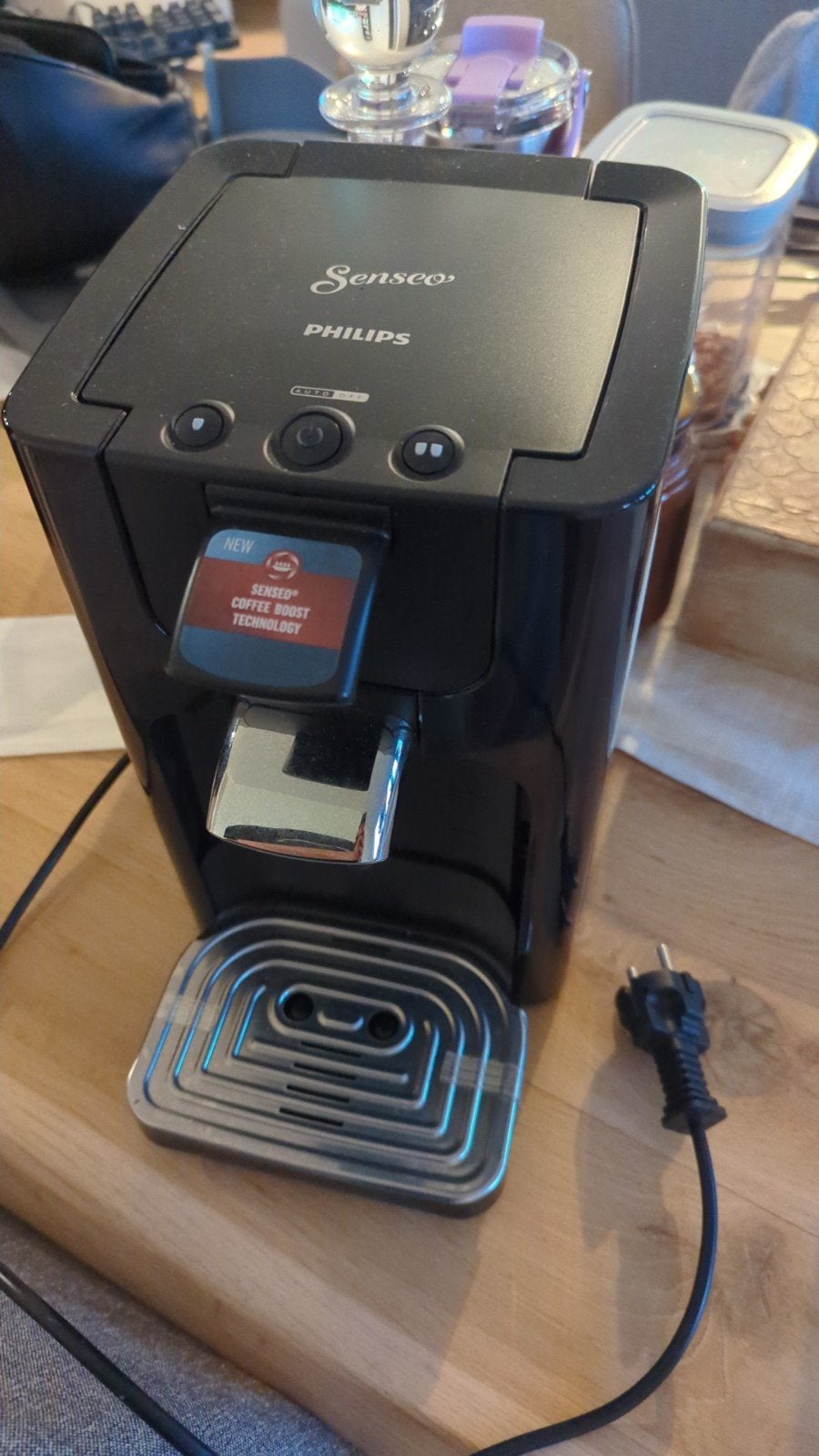Philips Senseo Coffee Machine, Witgoed en Apparatuur, Ophalen, Zo goed als nieuw, Koffiemachine, Koffiepads en cups
