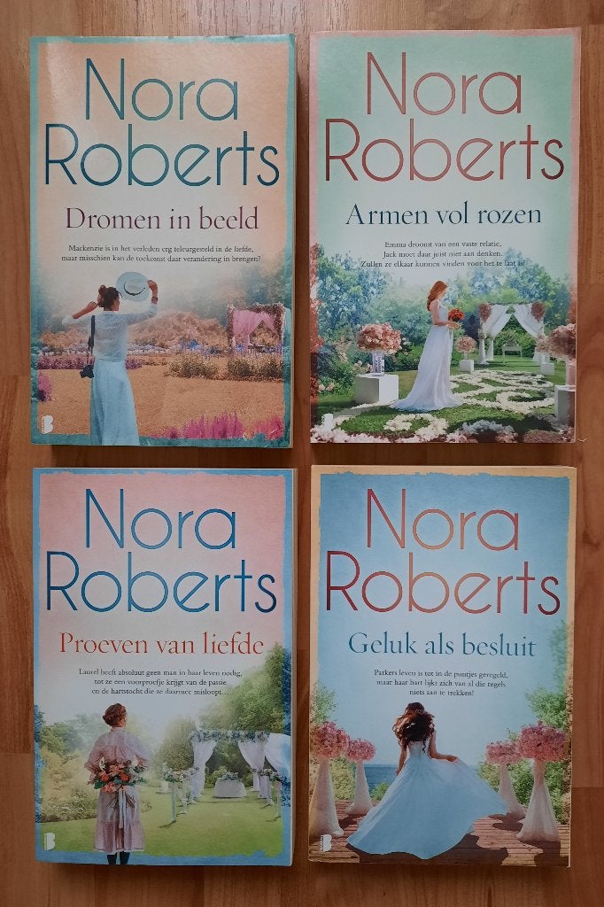 Nora Roberts Het bruidenkwartet, Nederland, Nora Roberts, Ophalen, Gelezen