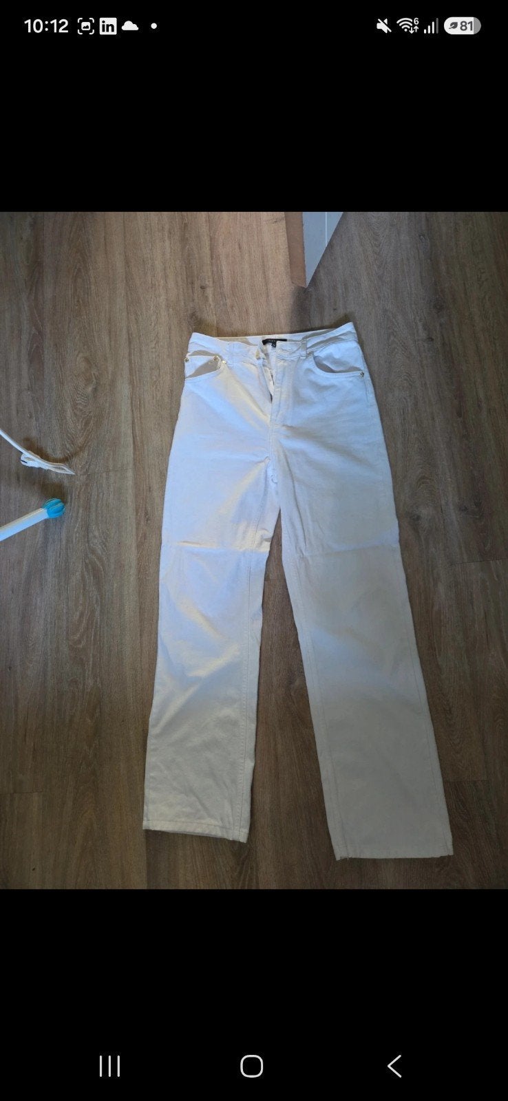 Nikkie Jeans maat 29, Maat 38/40 (M), Wit, Nieuw, Ophalen of Verzenden