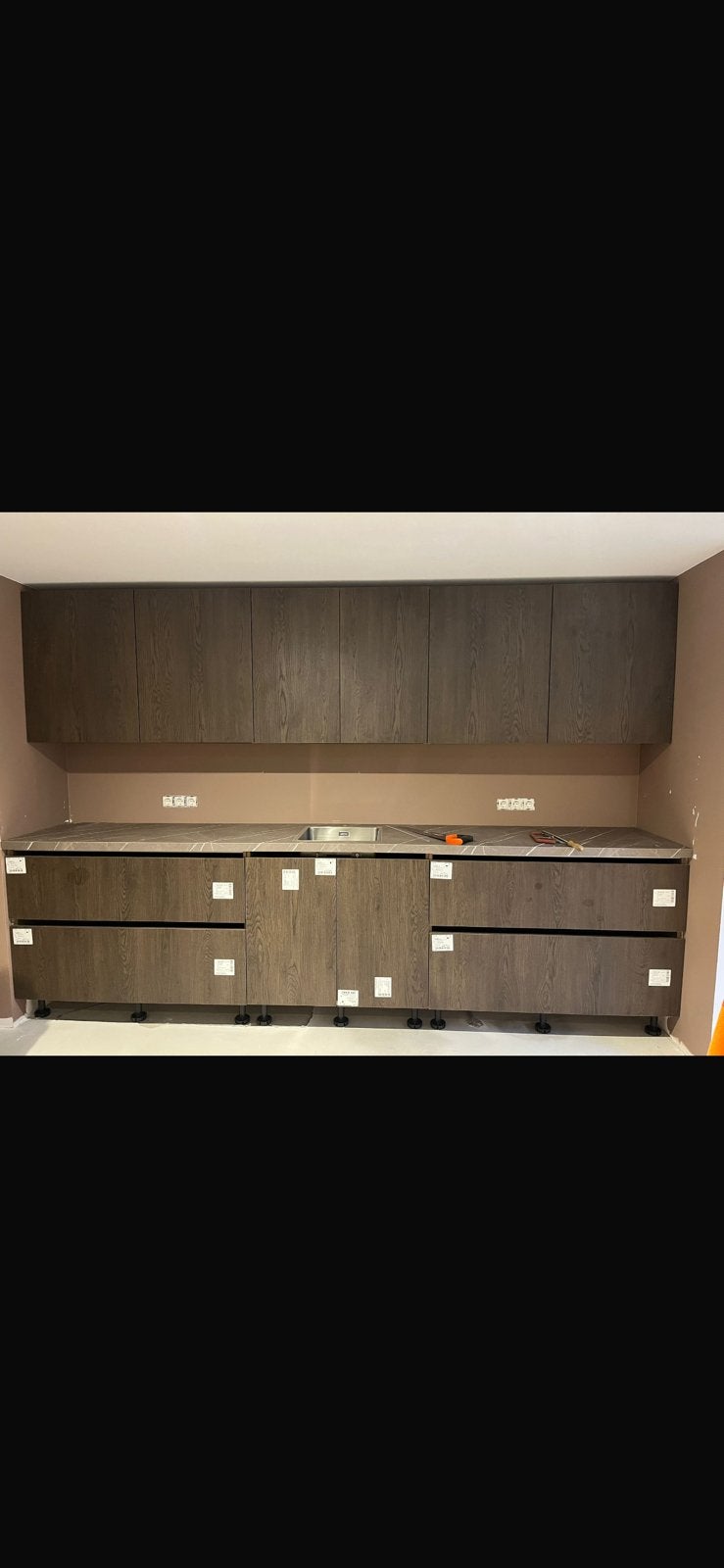 Nieuw spoel gedeelte met kast, Huis en Inrichting, Keuken | Keukenelementen, Zo goed als nieuw, Minder dan 100 cm, 25 tot 50 cm