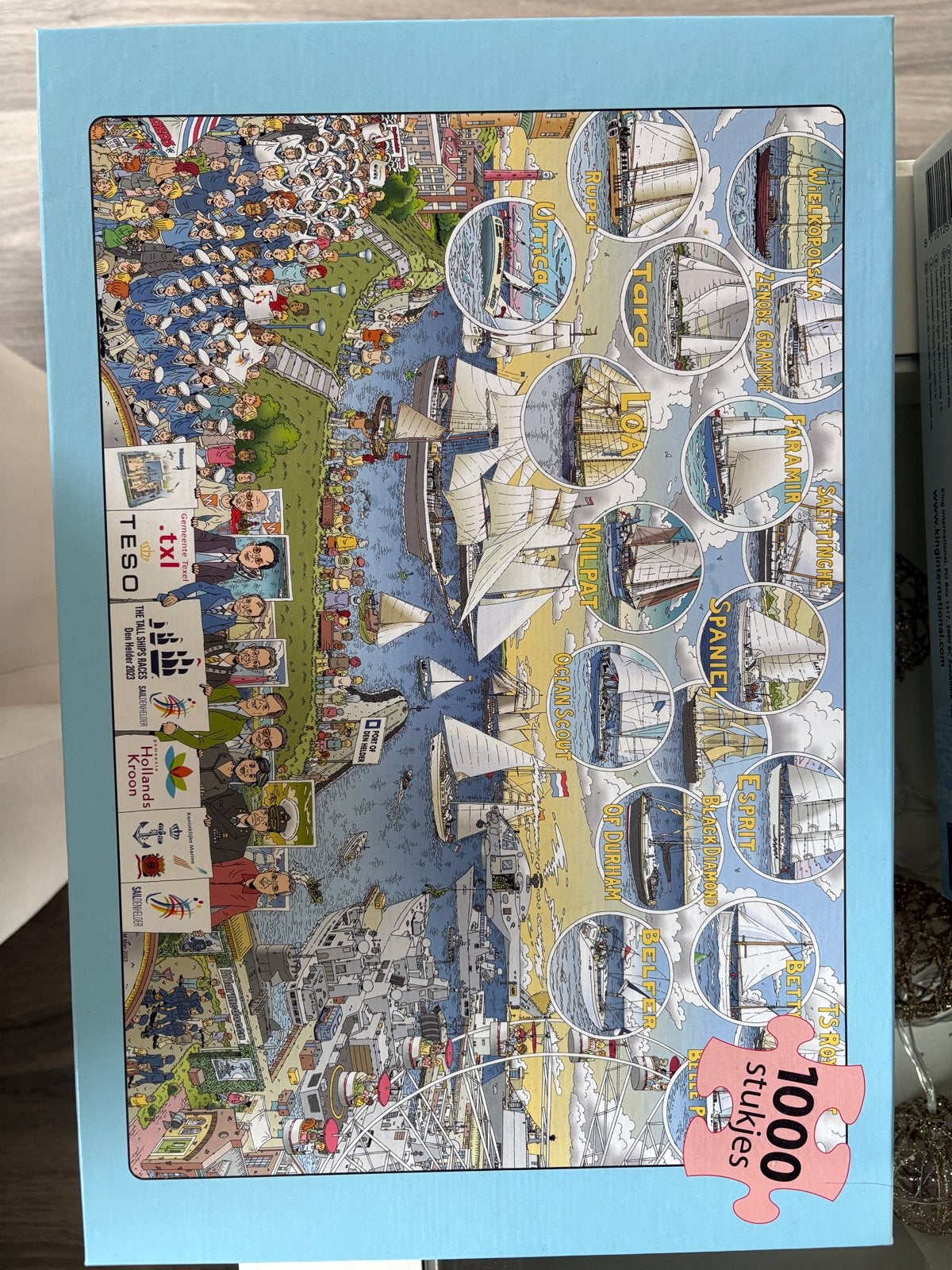 Puzzel Sail Den Helder 2023 1000 stukjes, Hobby en Vrije tijd, Denksport en Puzzels, Ophalen of Verzenden, 500 t/m 1500 stukjes