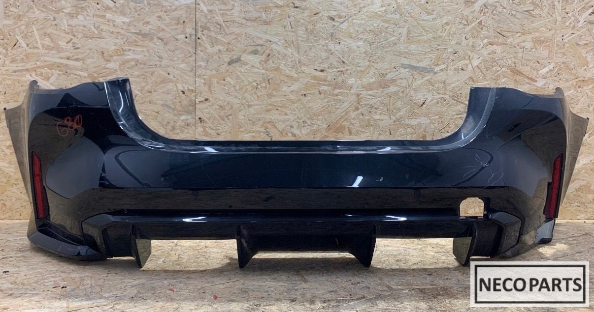 BMW G80 G81 M PAKKET ACHTERBUMPER ORIGINEEL ALLES LEVERBAAR!, Gebruikt, -, Ophalen of Verzenden, Achter