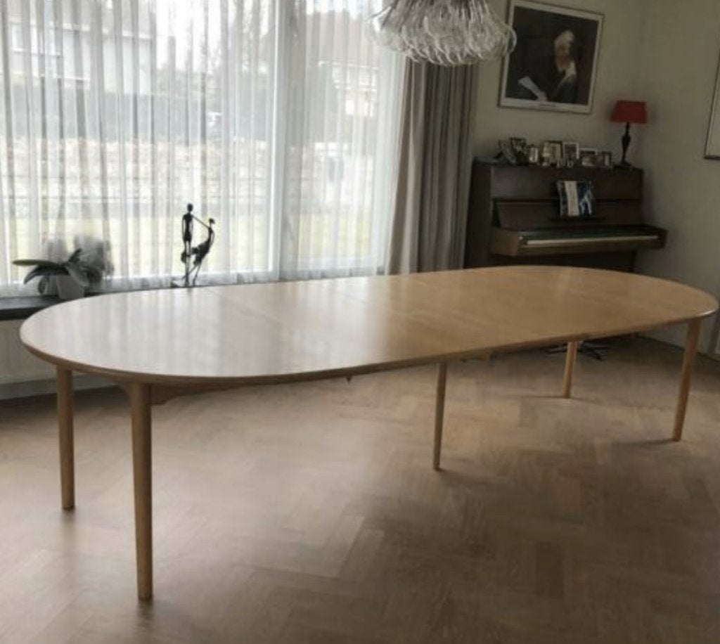 Andreas Hansen model 92 design beuken XL tafel uitschuifbaar, Ophalen
