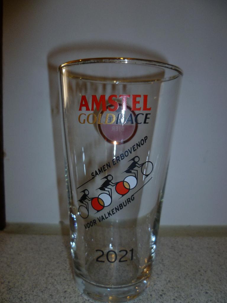 Amstel, Ophalen of Verzenden, Zo goed als nieuw, Glas of Glazen, Amstel