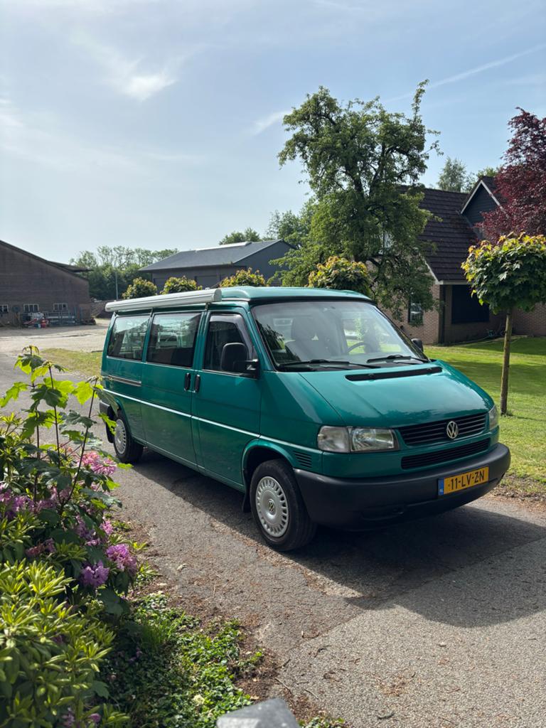 Camperbus Volkswagen Transporter T4 bus camper buscamper, Caravans en Kamperen, Campers, Particulier, tot en met 4, Buscamper of Camperbus