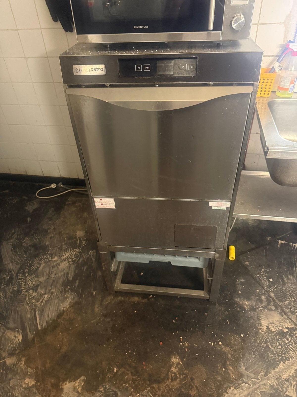 Professionele vaatwasser - Go Gastro, Gebruikt, 60 cm of meer, 14 tot 18 liter, Ophalen of Verzenden