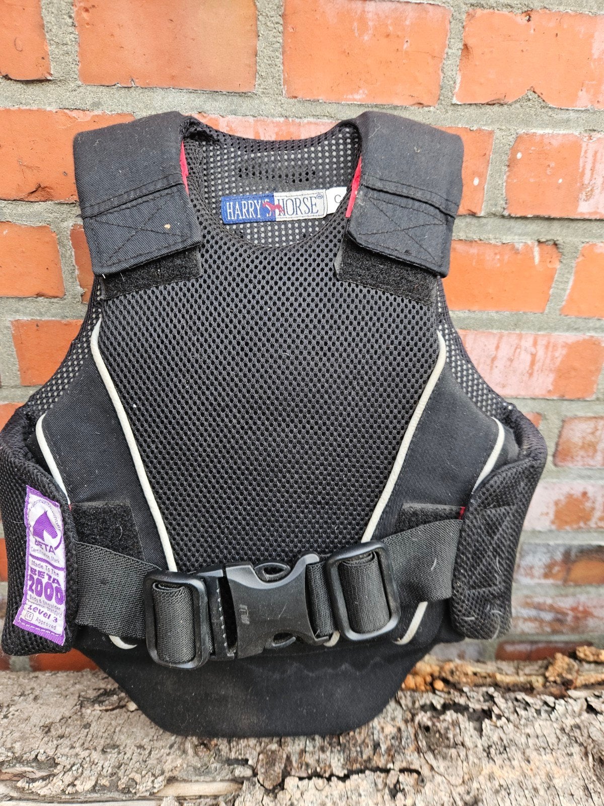 bodyprotector kind maat S, Gebruikt, Kinderen, Ophalen of Verzenden, Zwart