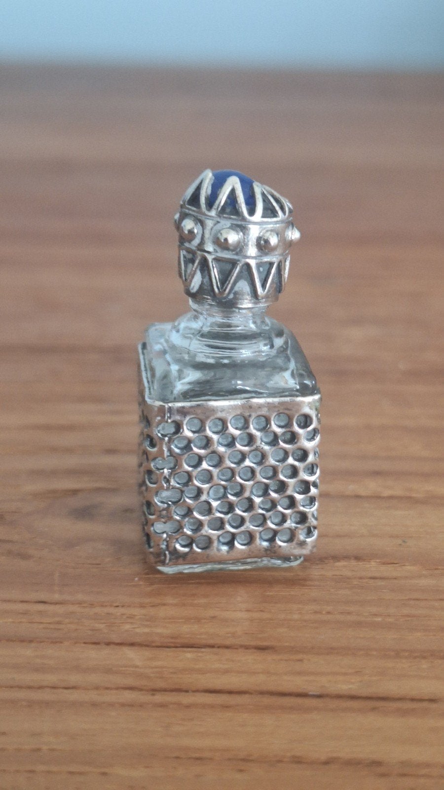 Vintage parfumflesje Limoges porselein 1950, Antiek en Kunst, Ophalen of Verzenden