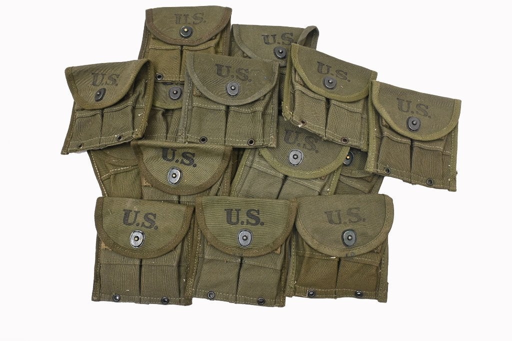 ww2 us 1 pouches 1945, Verzamelen, Militaria | Tweede Wereldoorlog, Ophalen, Amerika, ., Kleding of Schoenen