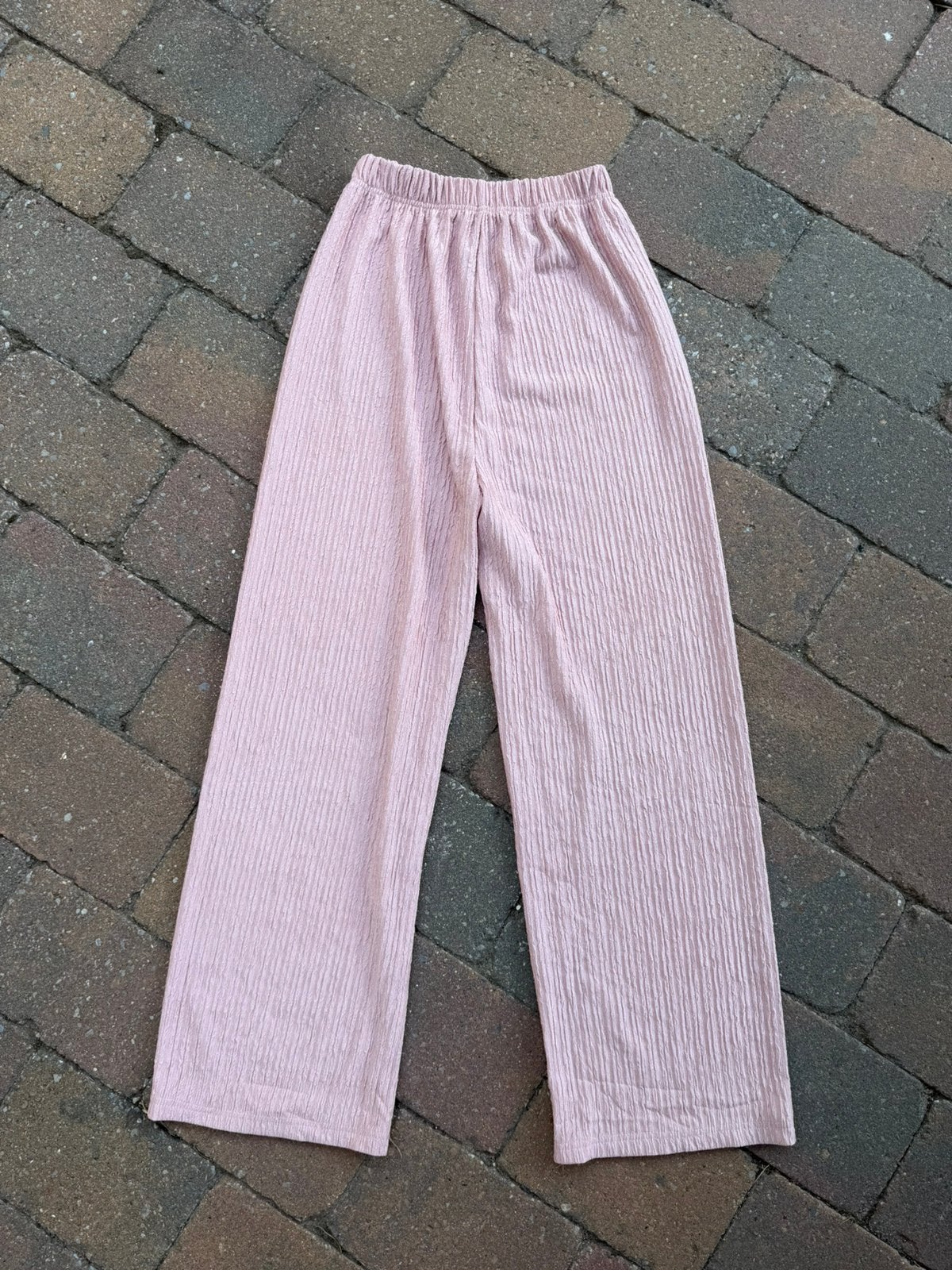 Lange broek, Maat 38/40 (M), Ophalen of Verzenden, Zo goed als nieuw, Roze