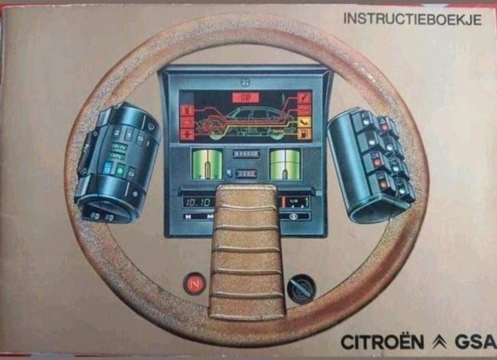 ✅️ Origineel CITROËN GSA INSTRUCTIEBOEKJE. (1981), Ophalen of Verzenden