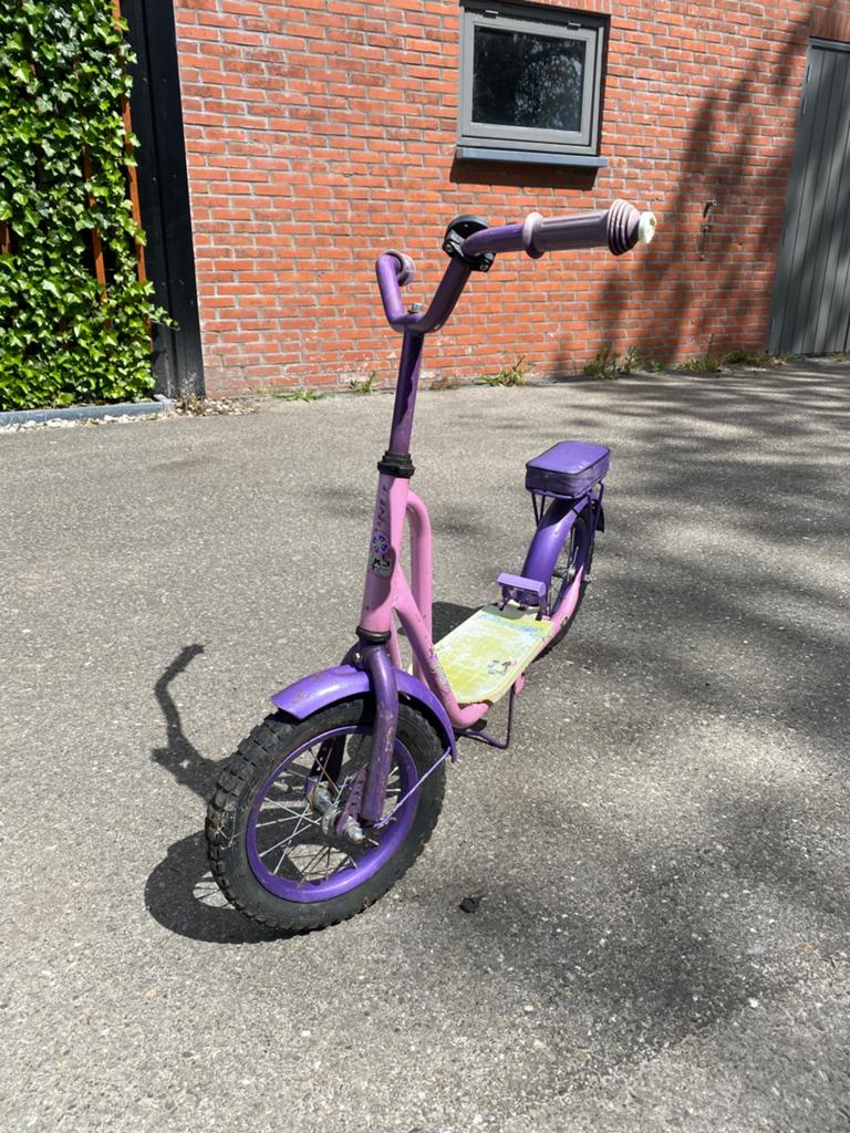 K3 kinderfietsje, Ophalen, Zo goed als nieuw, Gewone step