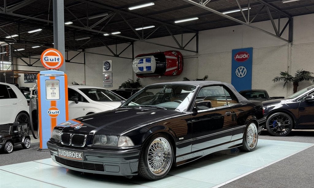 BMW Cabrio 318i Aut Uniek! | 66DKM | Vol optie | High Exe |, Auto's, Automaat, Overige carrosserieën, Leder, Bedrijf