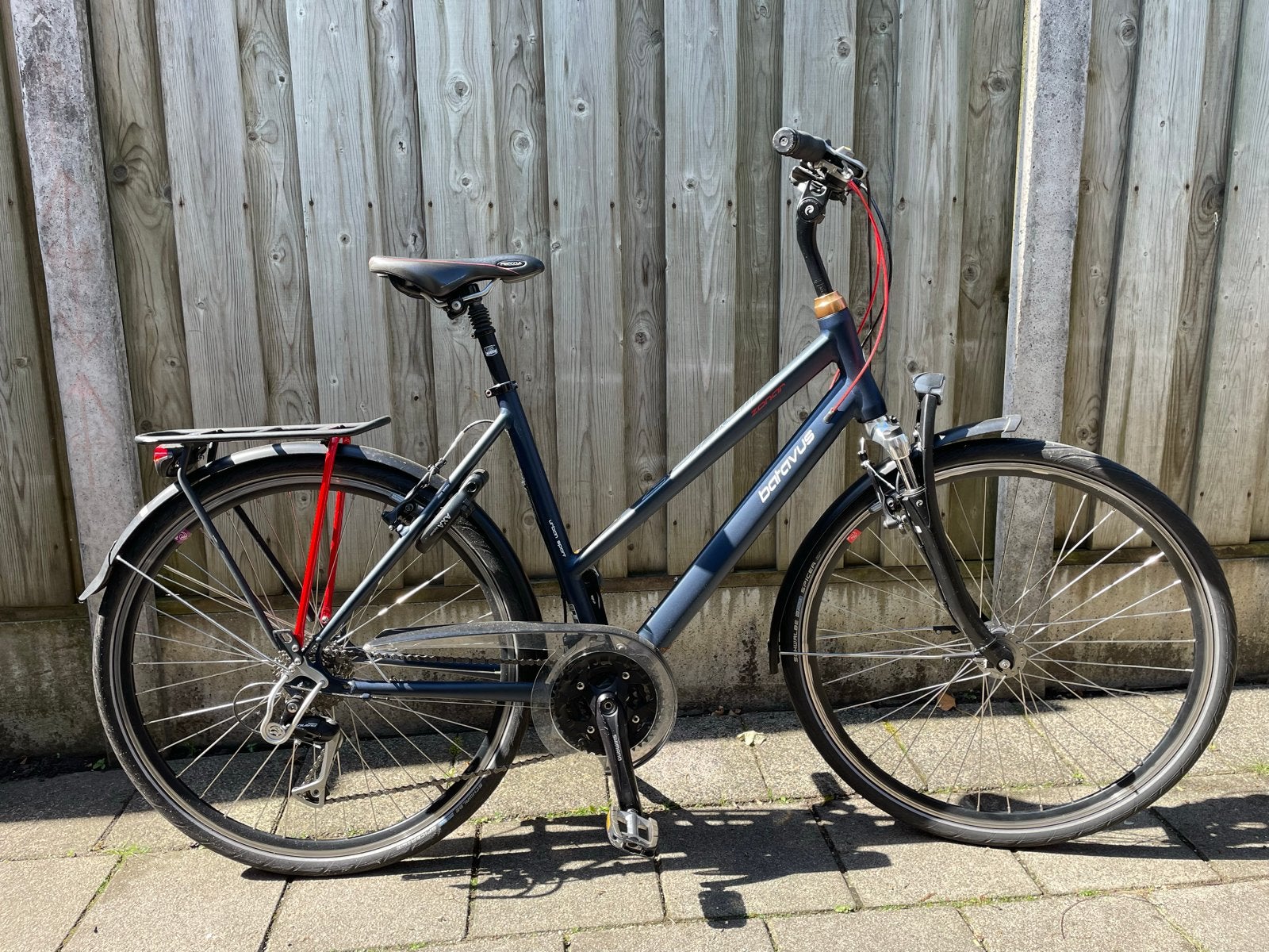 Batavus Zonar Urban Sport Damesfiets - Frame 53 cm, Gebruikt, Velgrem, Versnellingen, Batavus